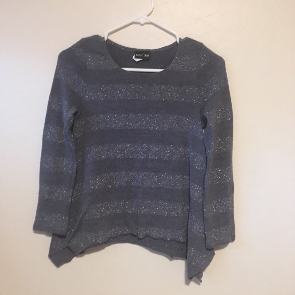 Grey sparkling sweater